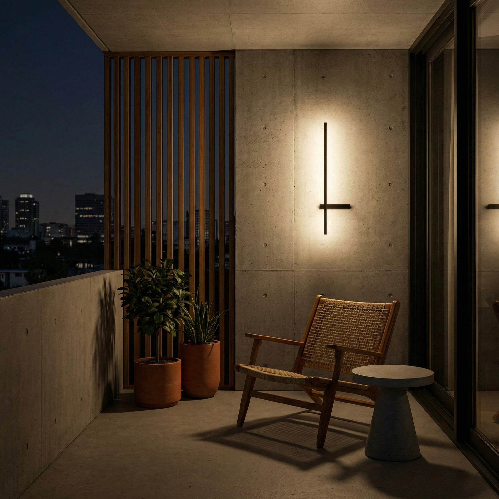 Moderne LED-buitenwandlamp IP54 – Jupia