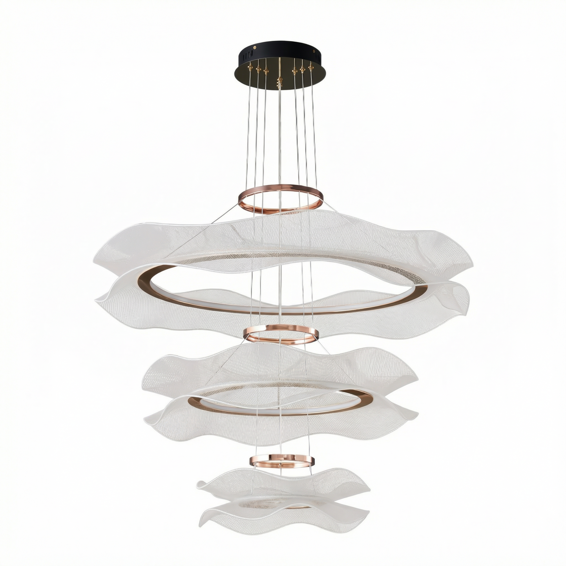 Moderne LED Hanglamp in Acryl voor Woonkamer – Célino
