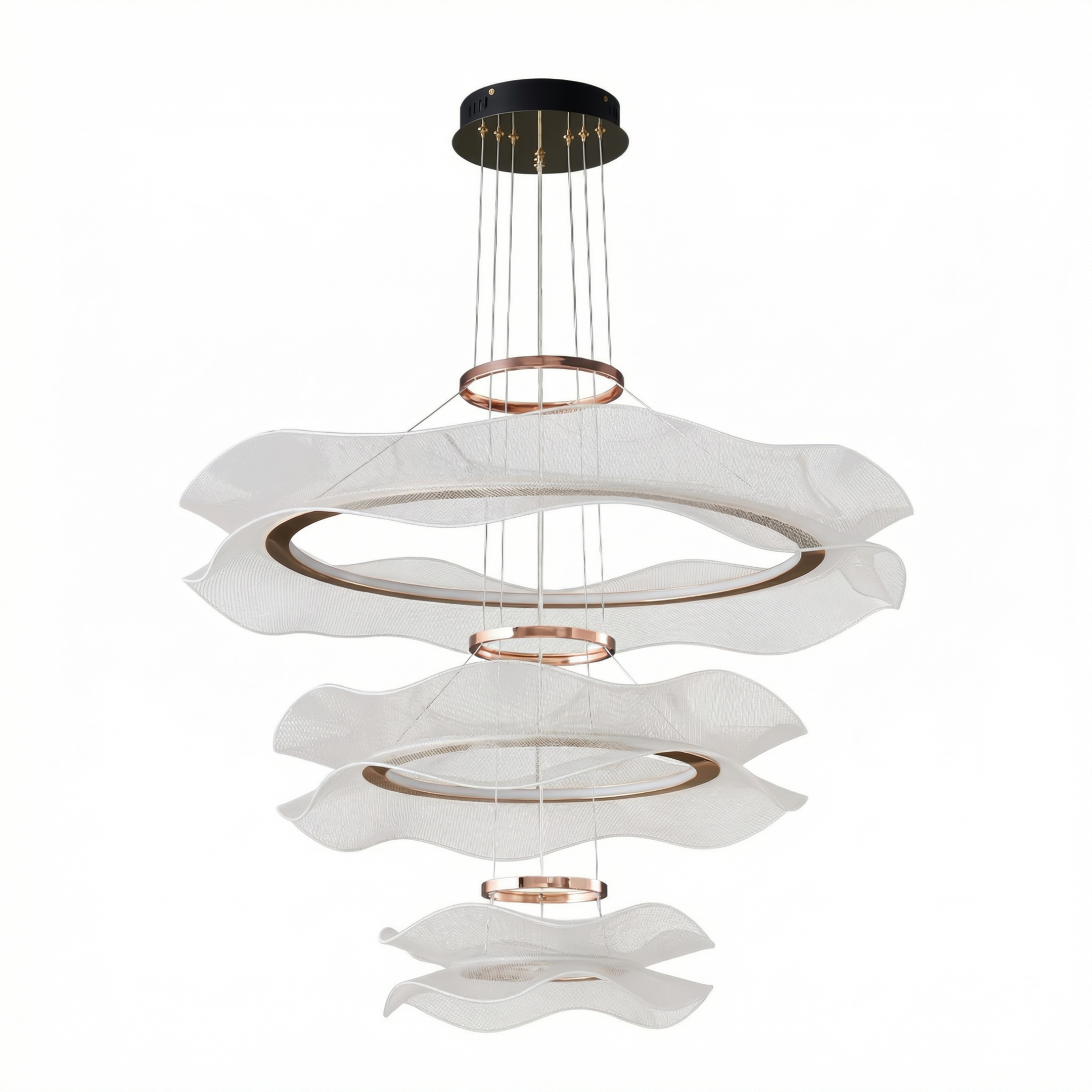 Moderne LED Hanglamp in Acryl voor Woonkamer – Célino