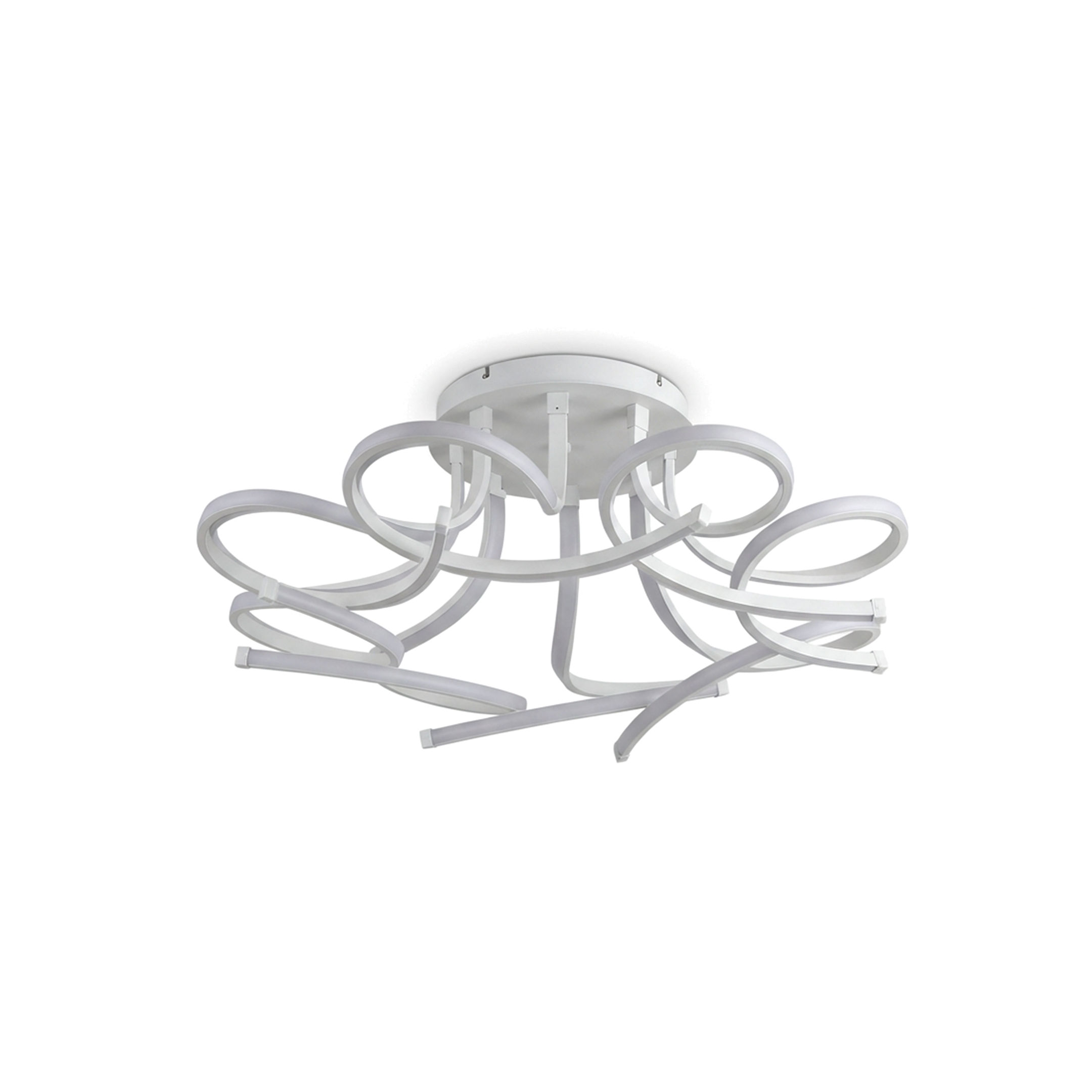 Contemporary Airy Floral Style Ceiling Light – Subtilo