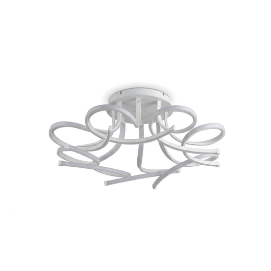 Plafonnier Contemporain Forme Fleurie Style Aérien – Subtilo