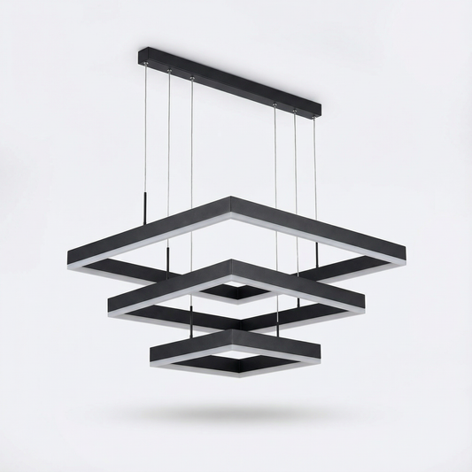 Moderne kroonluchter in legering voor eetkamer – Eclariana