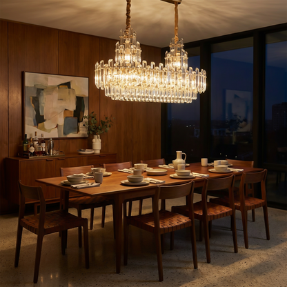 ثريا حديثة من الكريستال للشقق المزدوجة – Estellione
