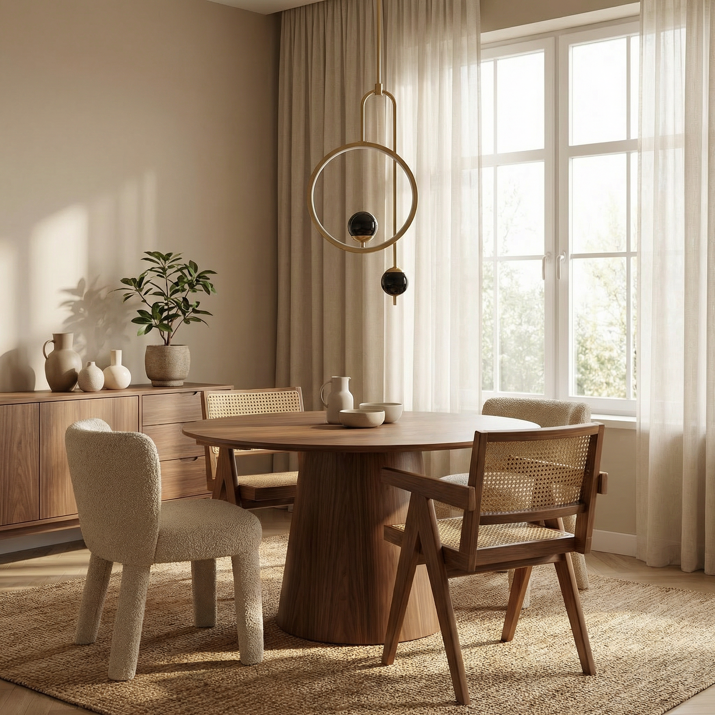 LED Hanglamp Ring Modern voor Multifunctionele Ruimten – Haloa