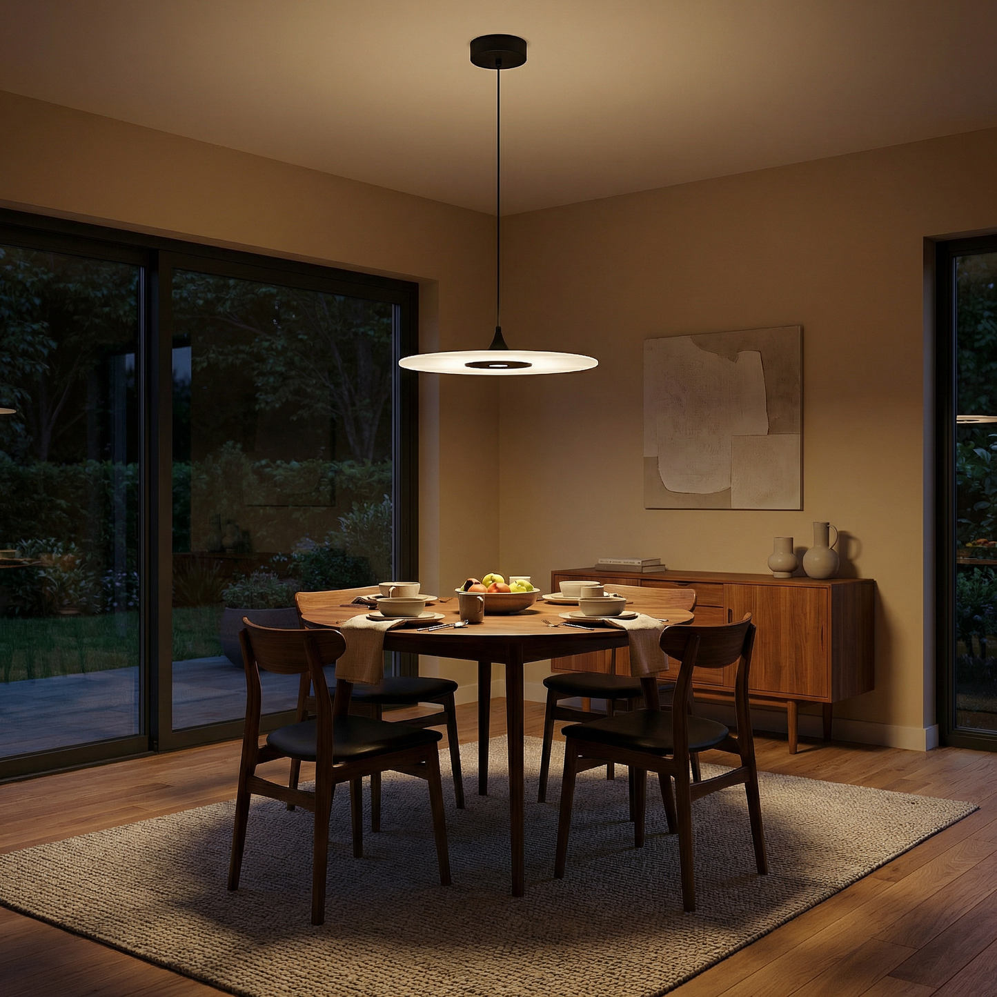 Modern Grafische Stijl Elegante Functionaliteit – Disque Éclipse