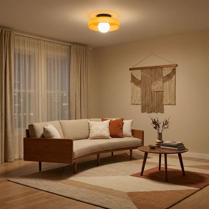 Chique Plafondlamp G9 Matglas – Viresta