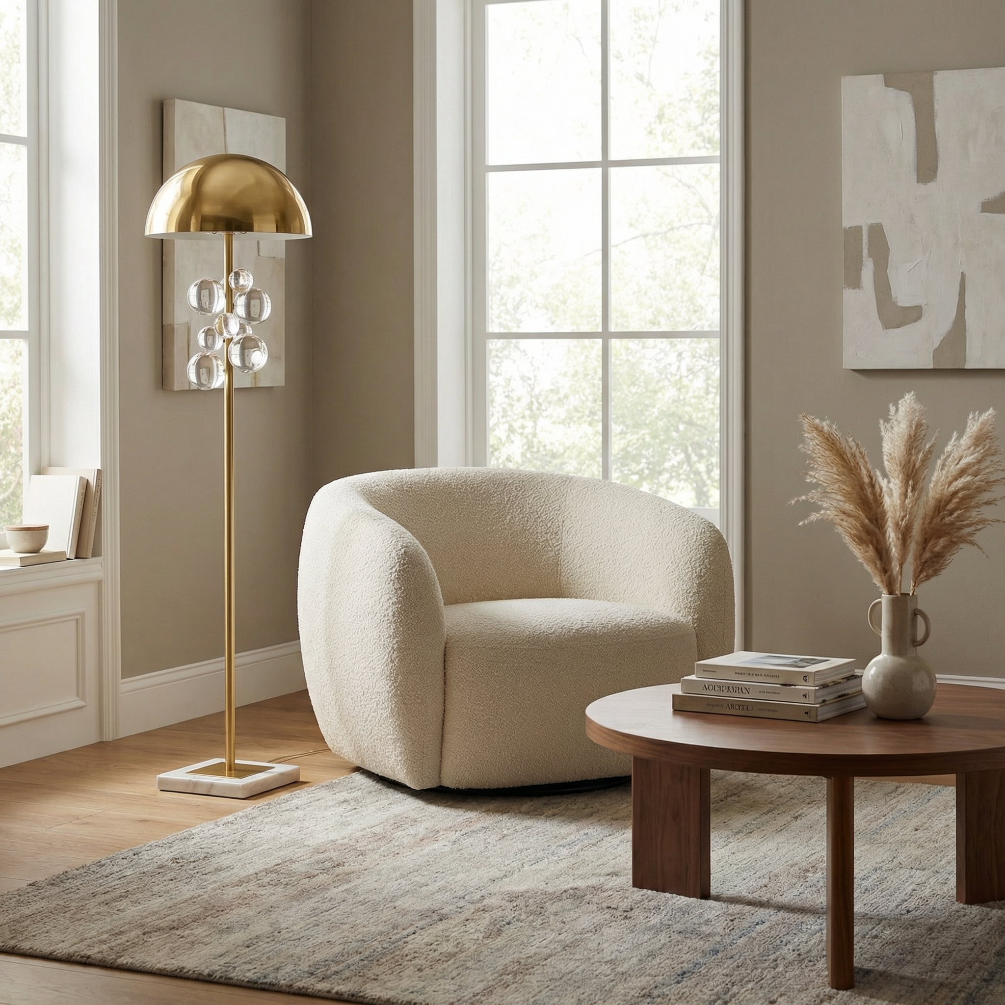 Lueur de Brume Lamp Ambiance View | Luxarmonie