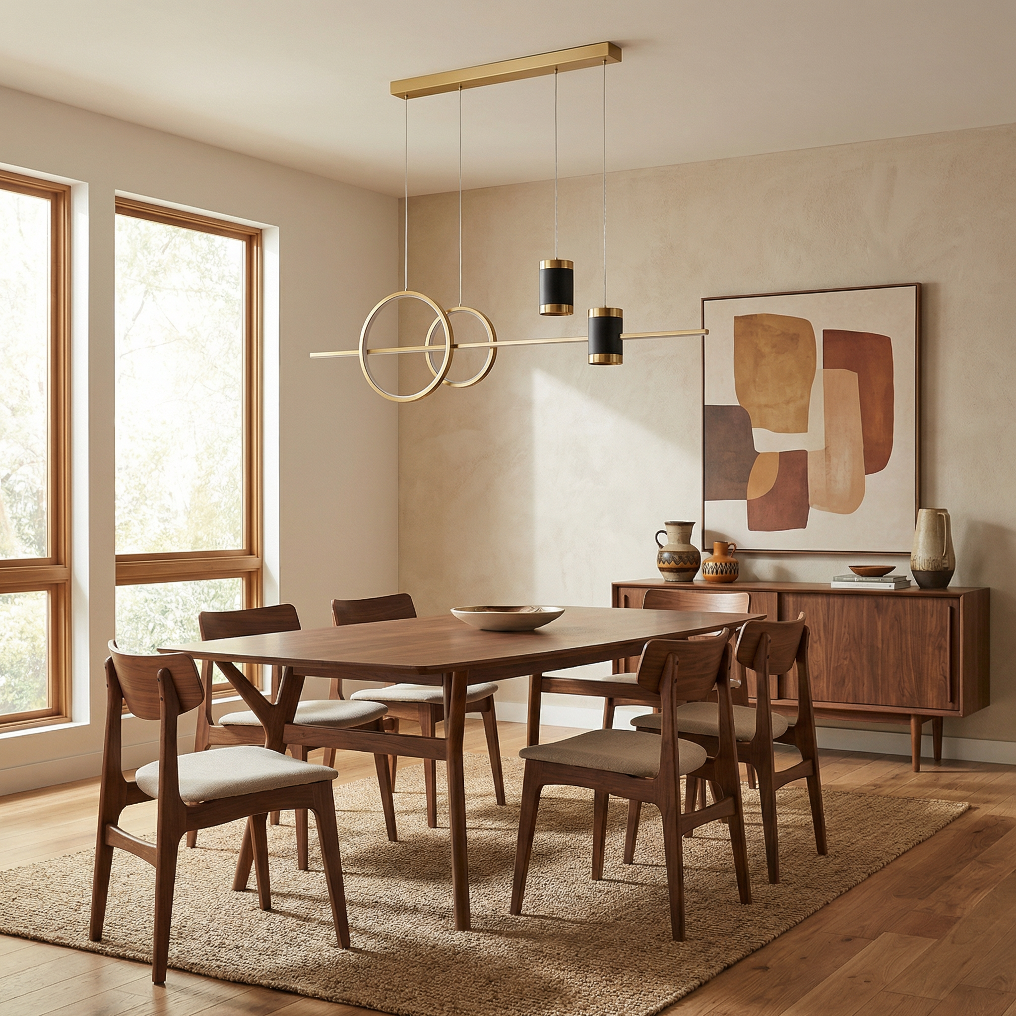 Minimalist Starry Pendant Ambiance View | Luxarmonie