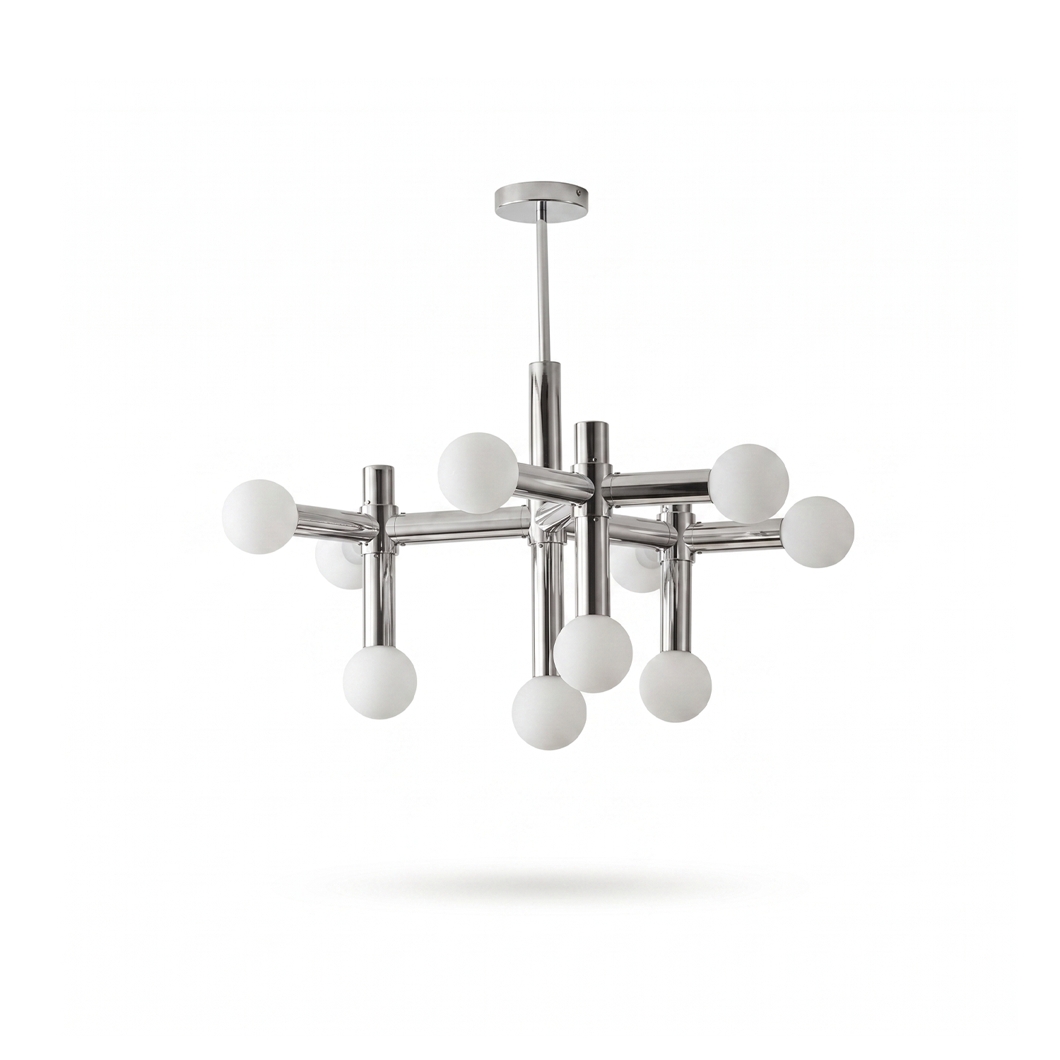Lustre en Verre Style Nordique pour Salon – Seraphin