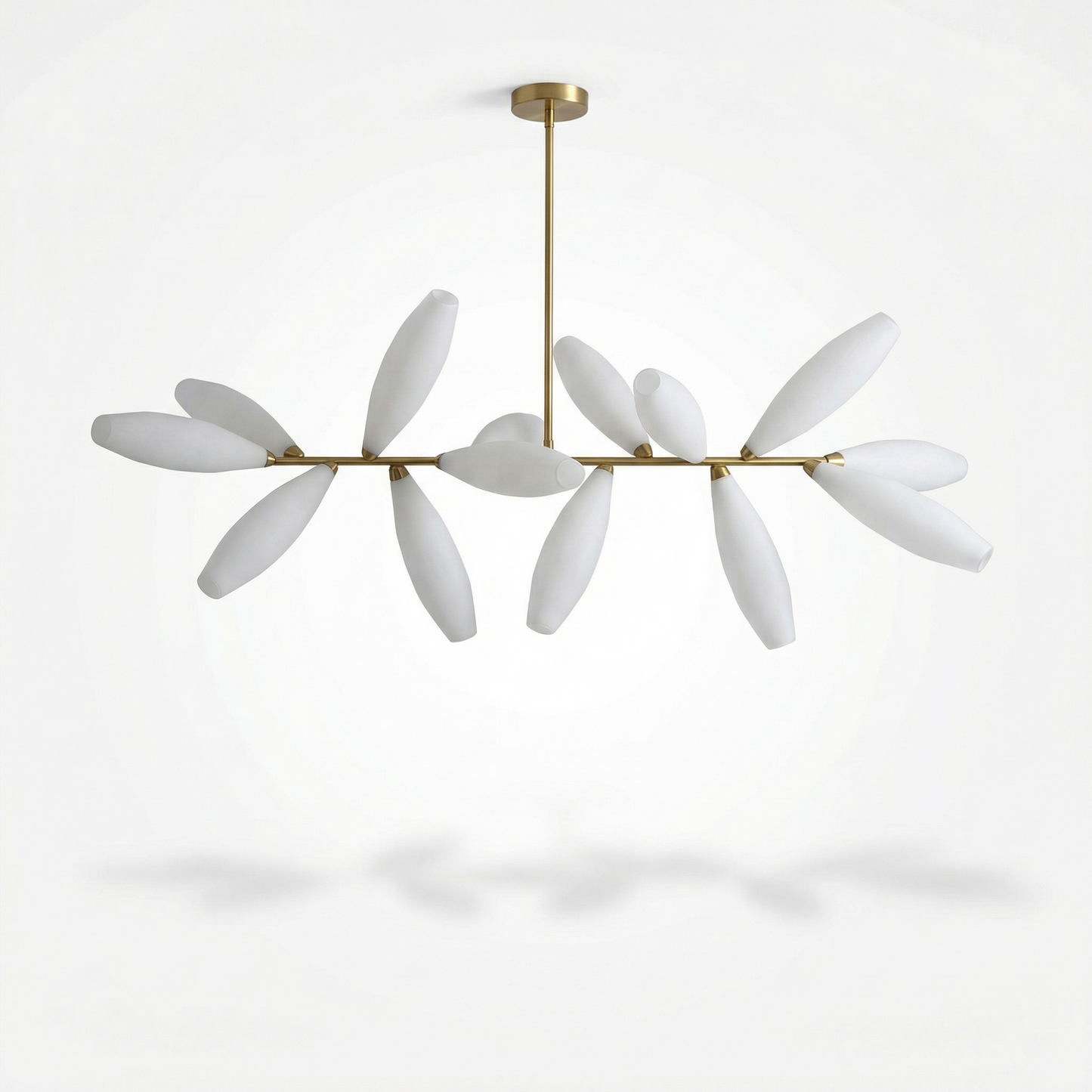 LED-hanglamp in glas met Noordse design voor eetkamer – Estelara