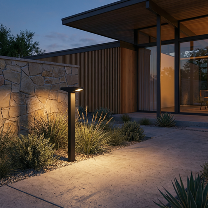 Moderne zonnelampensteen voor tuin waterdicht IP65 – Solaraire