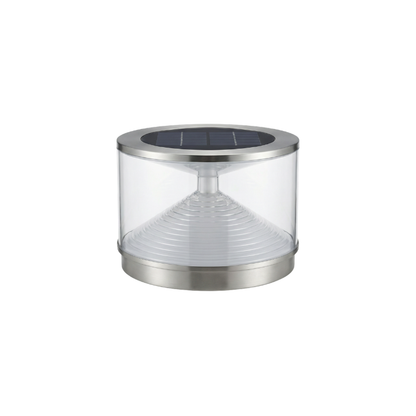 Zonne-tuinlamp in roestvrij staal – Soléclita