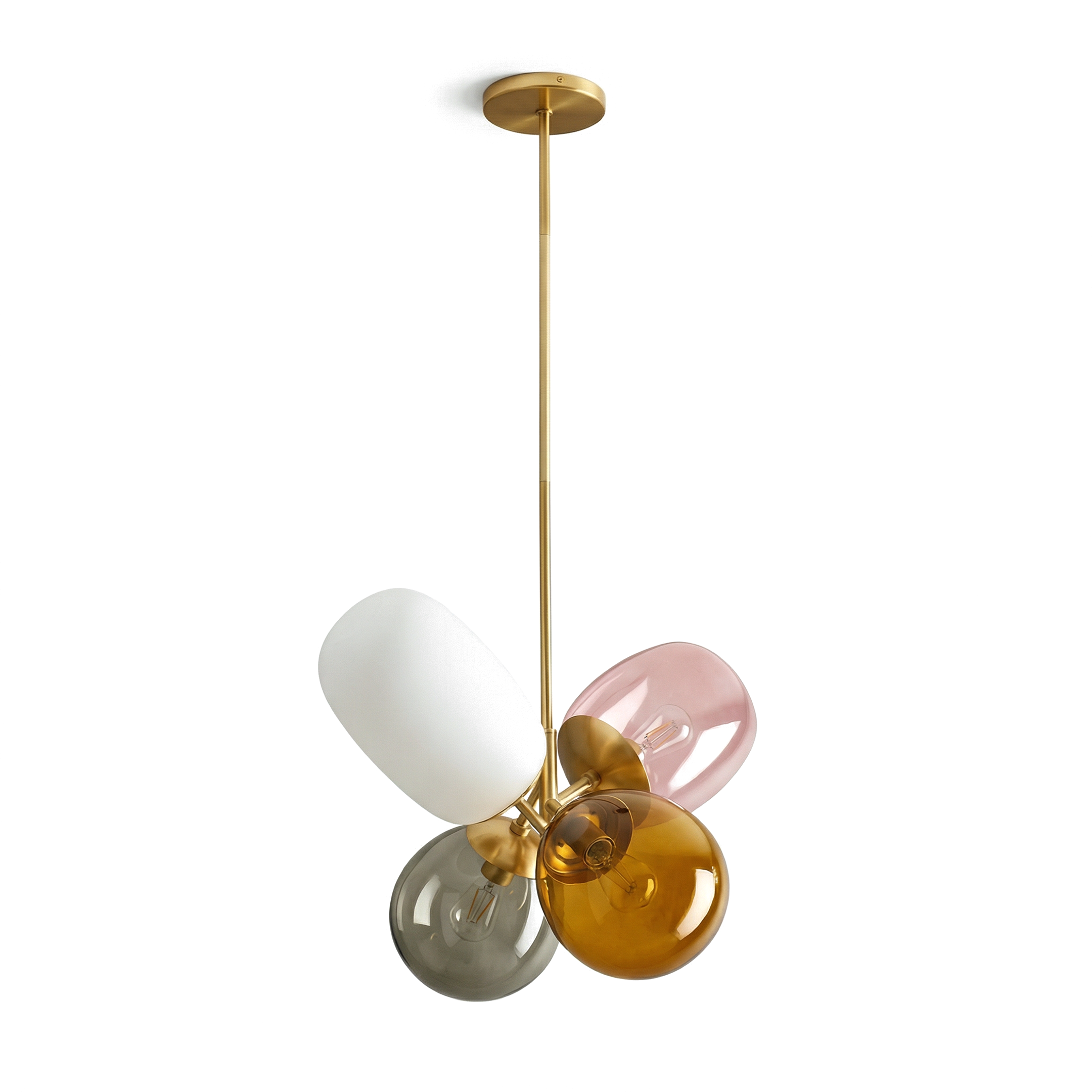 Hanglamp Design Luchtig Meerkleuring Eigentijdse Stijl – Nimbus