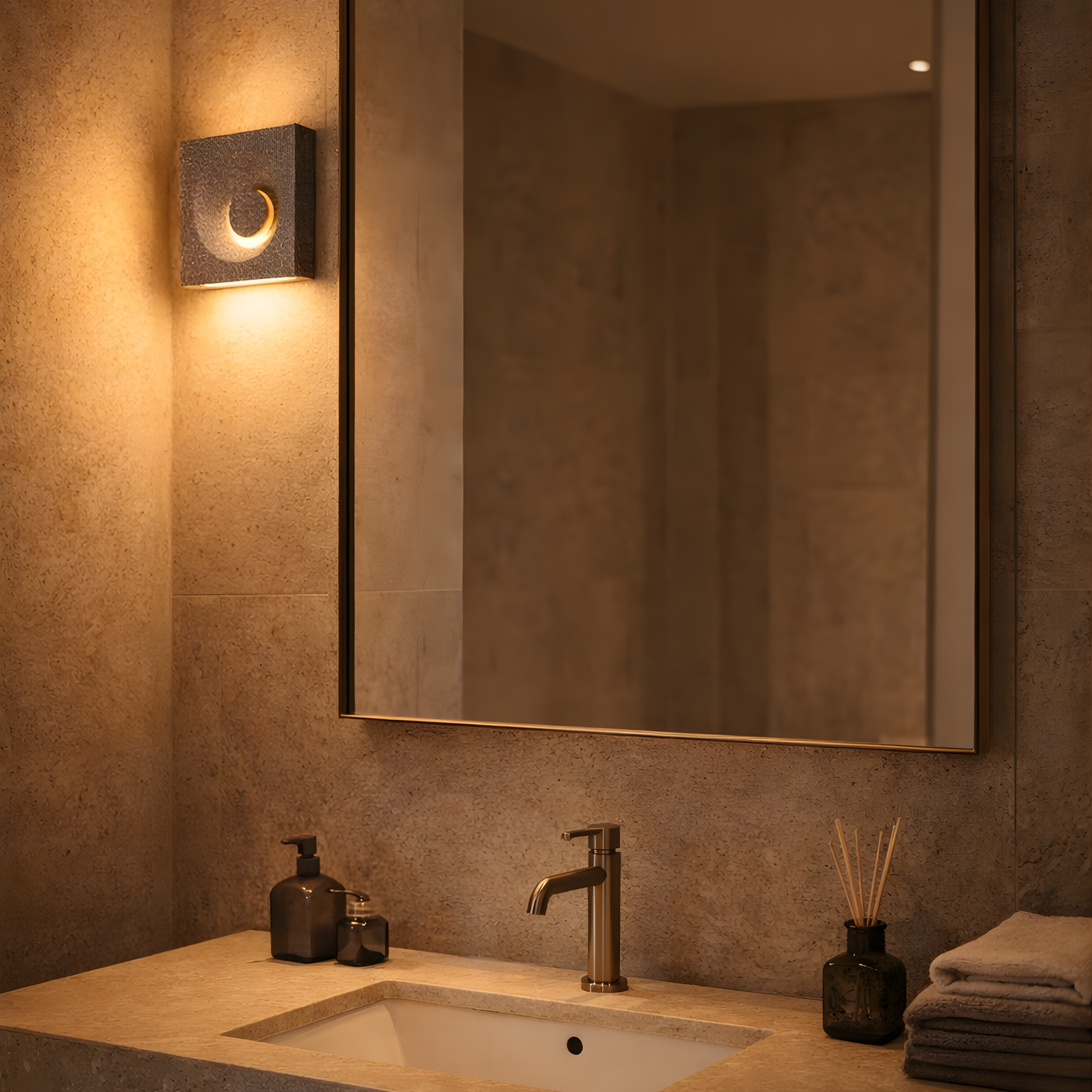 Moderne wandlamp in keramiek – Armonéa