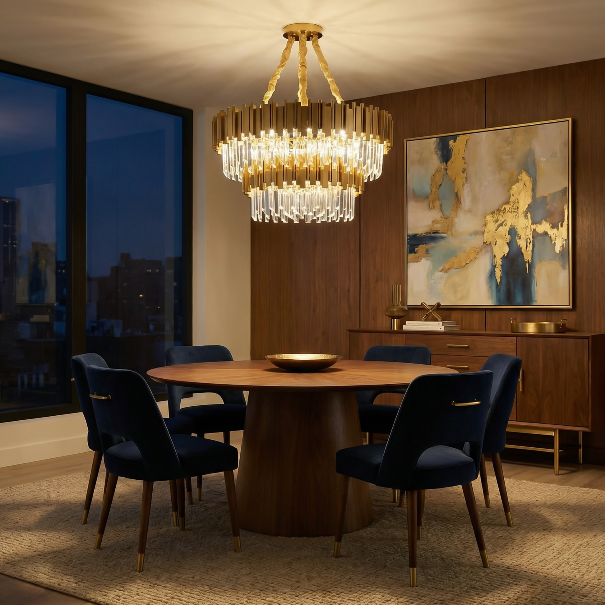 Hanglamp Decoratief Kristallijn voor Prestigieus Interieur – Auro