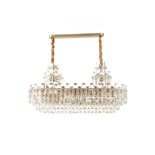 Modern Crystal Chandelier for Duplex – Estellione