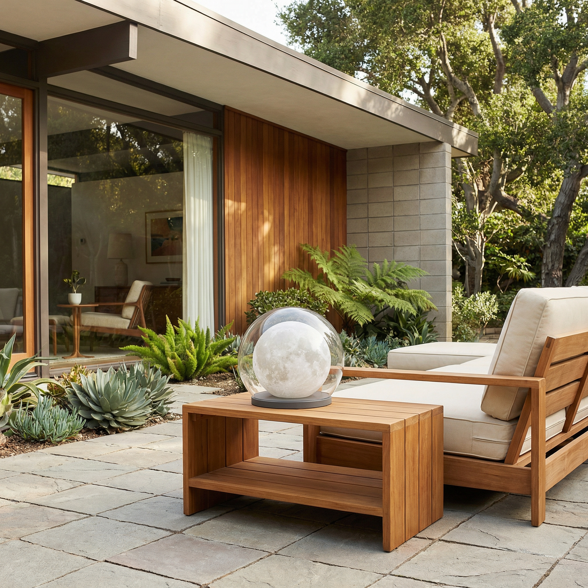 Novalume Outdoor Fixture Ambiance View | Luxarmonie