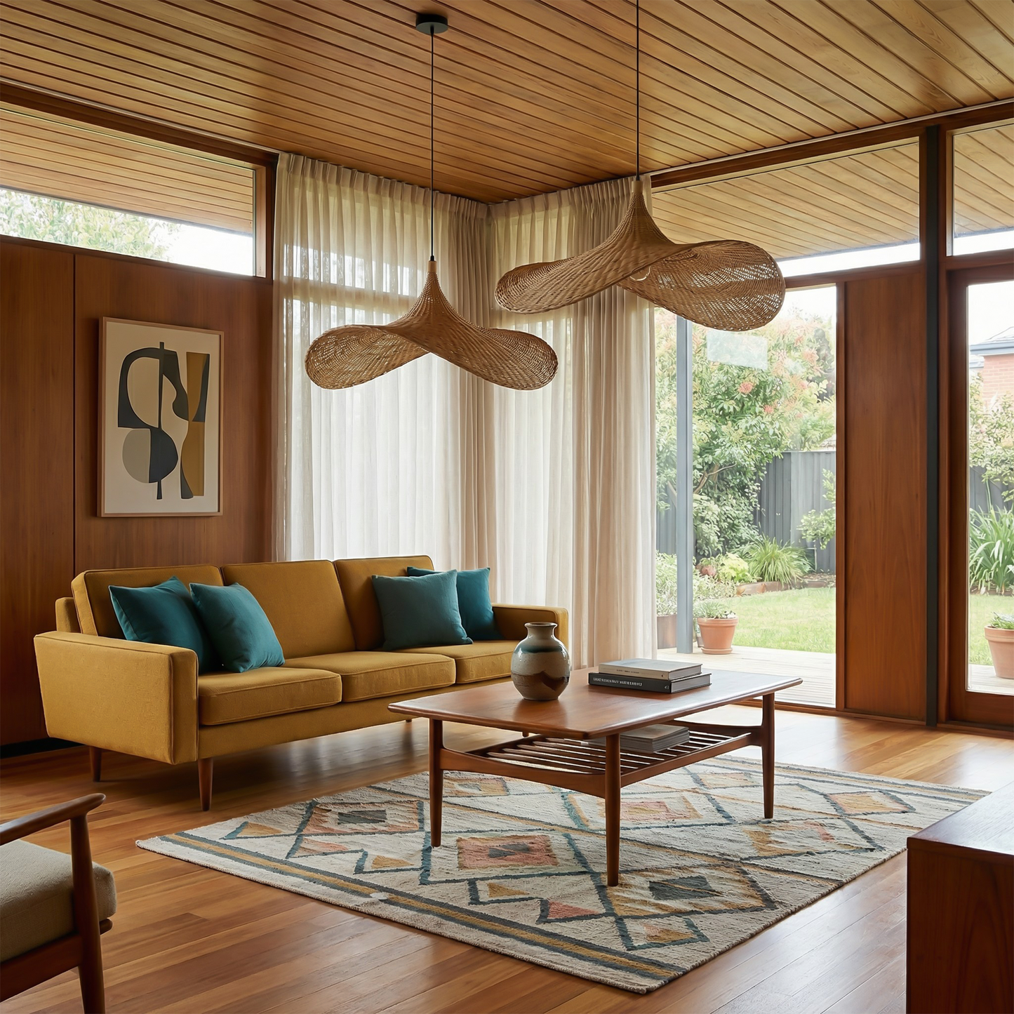 Hanglamp Bohémien Bamboe voor Interieurs – Astalume