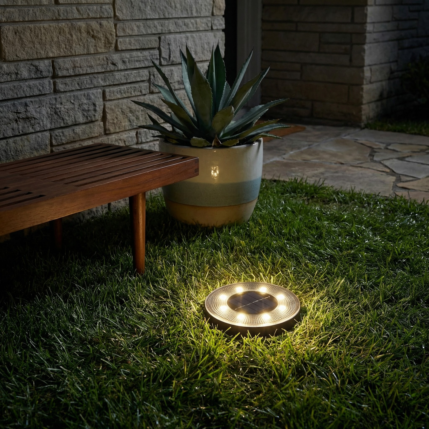 Lampes solaires de jardin étanches – Noctelis