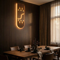 Applique murale LED en cuivre pour salon – Candelure