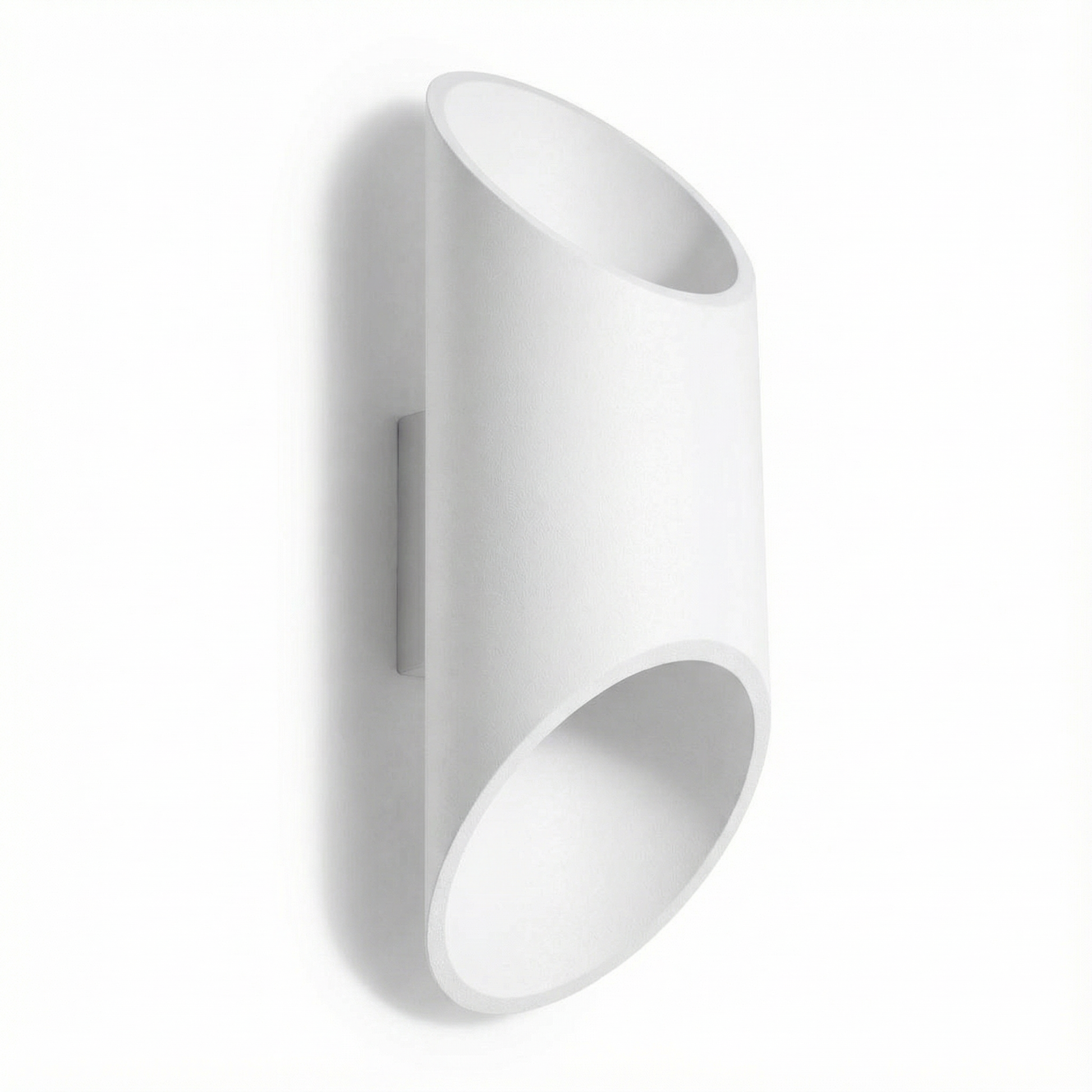 Moderne witte aluminium buiswandlamp – Model Orsena