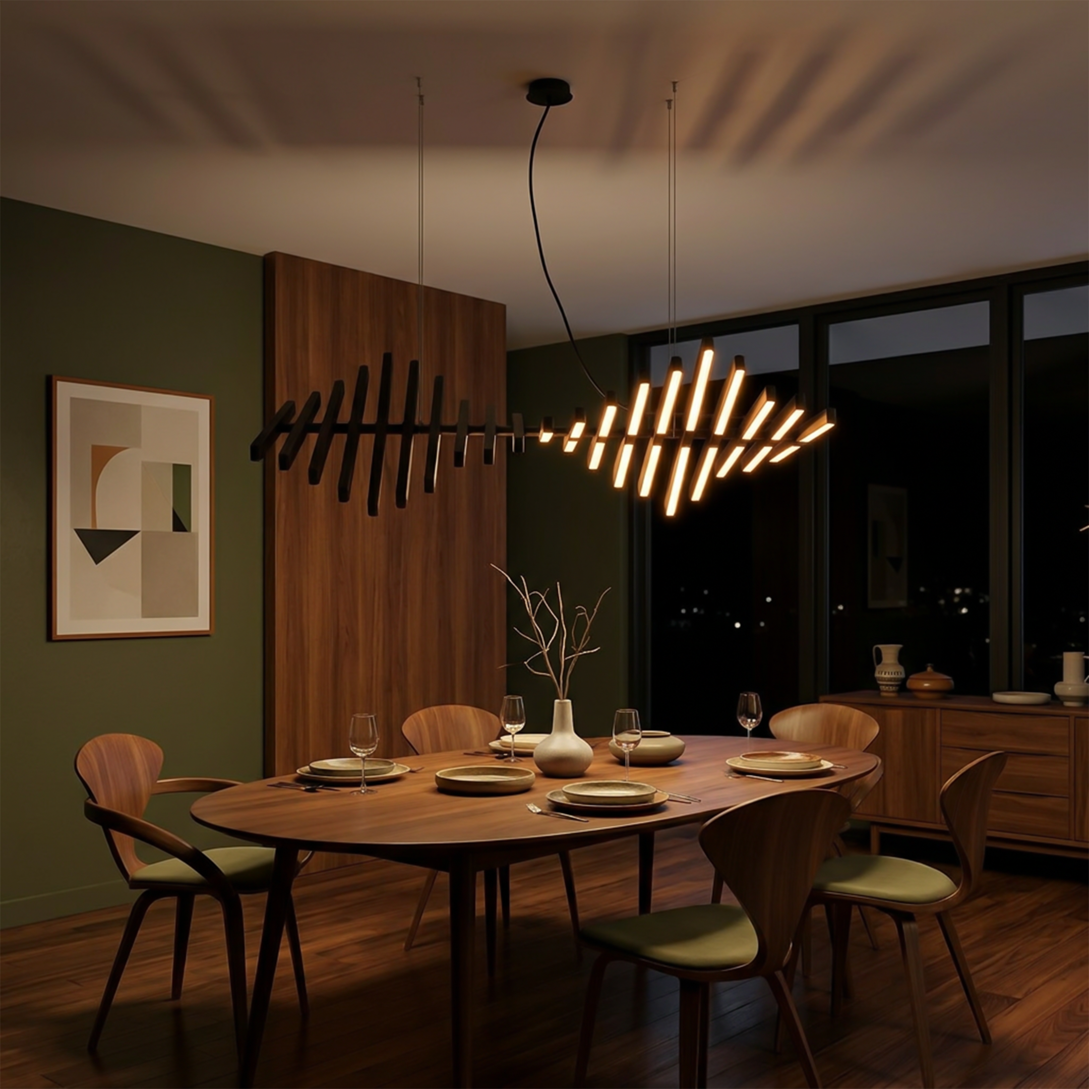 Premium plafondlamp 30 & 40 lichtpunten – Arcello