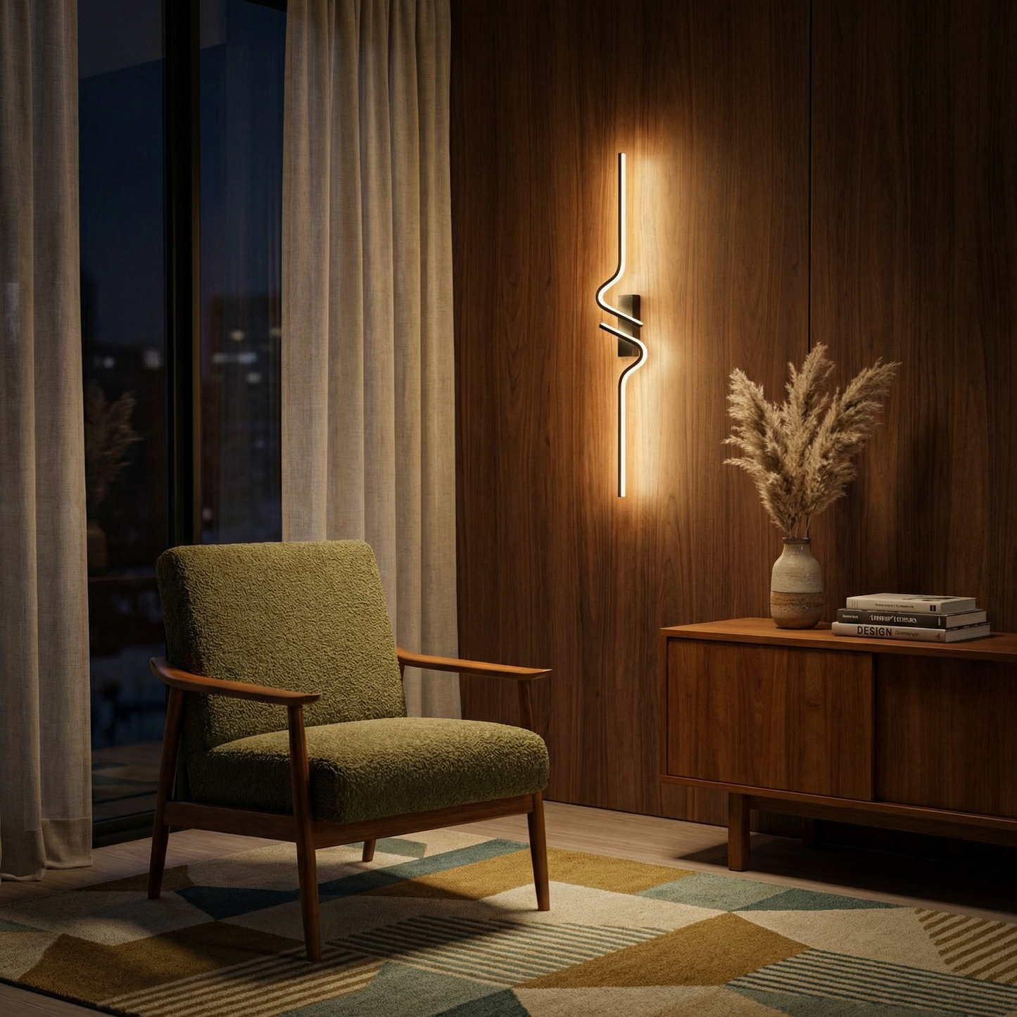 LED Wandlamp Minimalistisch Design Duurzame Verlichting – Sinuo