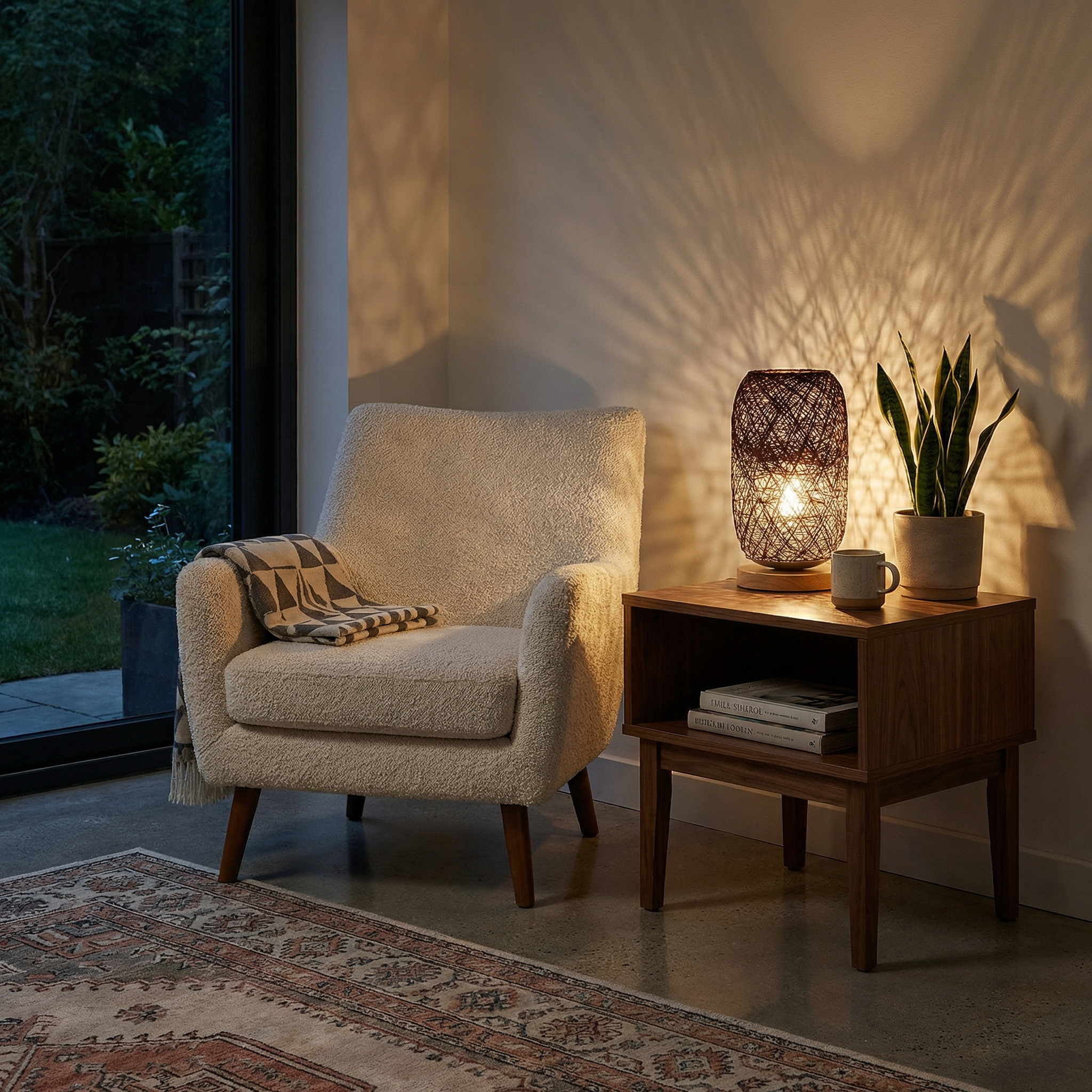 Bedside Lamp Veluma detail view | Luxarmonie