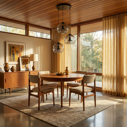 Binnenophanging Verfijnd & Warm Transparant Glas – Modernato