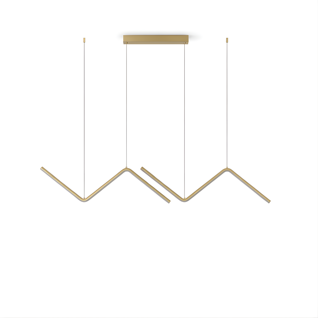 Aluminium LED-hanglamp dimbaar – Khira