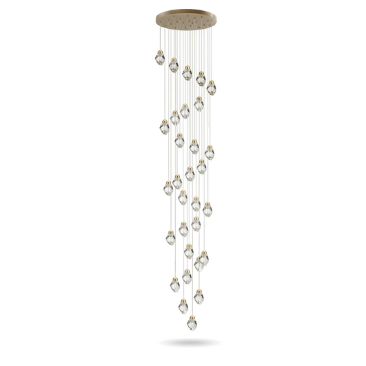Lustre Cristal Éclat Somptueux Design Contemporain – Oris