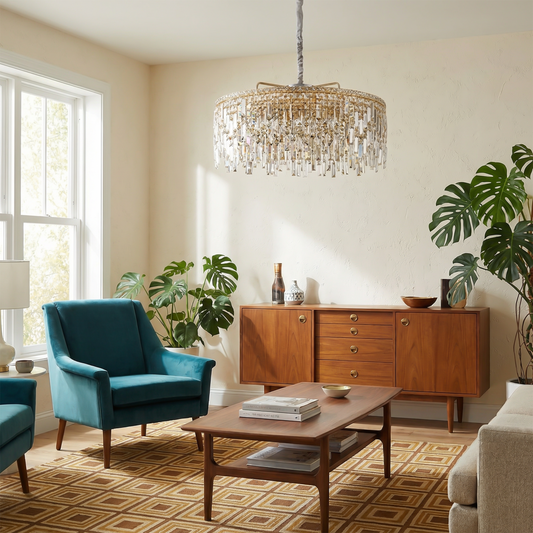 Hanglamp Hedendaagse Ringen Verlicht & Dynamische Glans – Fluo