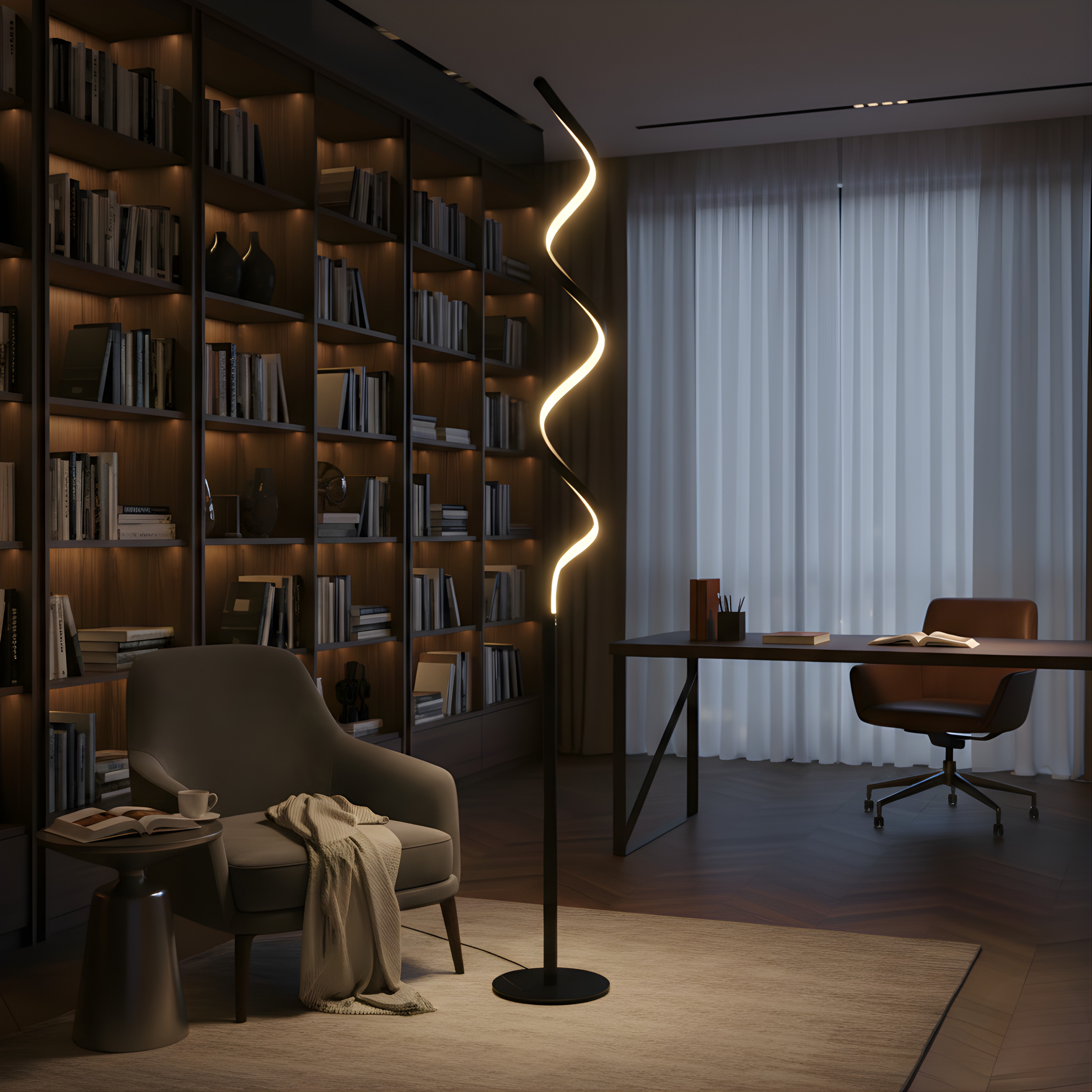 Bellatrix Floor Lamp Detail View | Luxarmonie