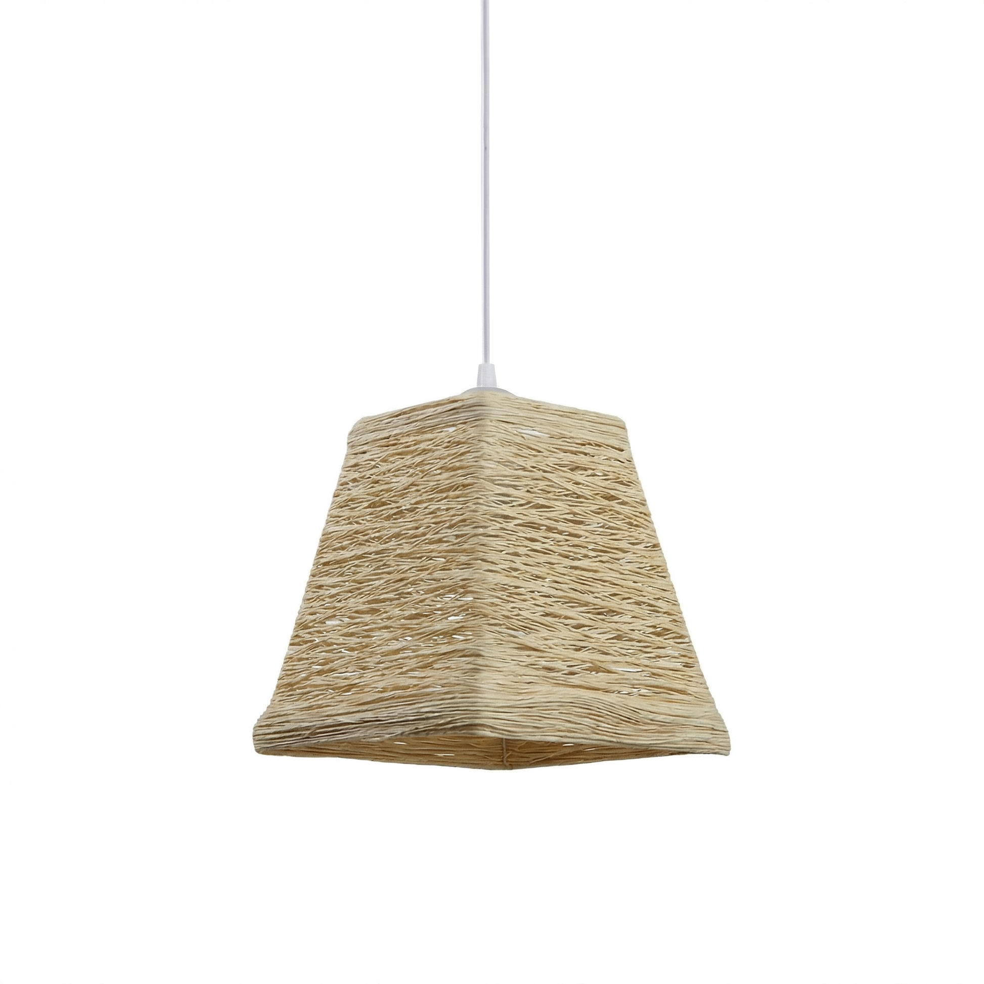 Noordische Kunsthanglamp in Rotan voor Kinderkamer – Serenova