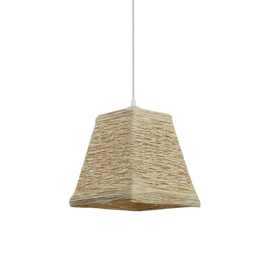 Noordische Kunsthanglamp in Rotan voor Kinderkamer – Serenova