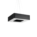 Minimalistische zwarte vierkante plafondlamp voor woonkamer – Eraphis