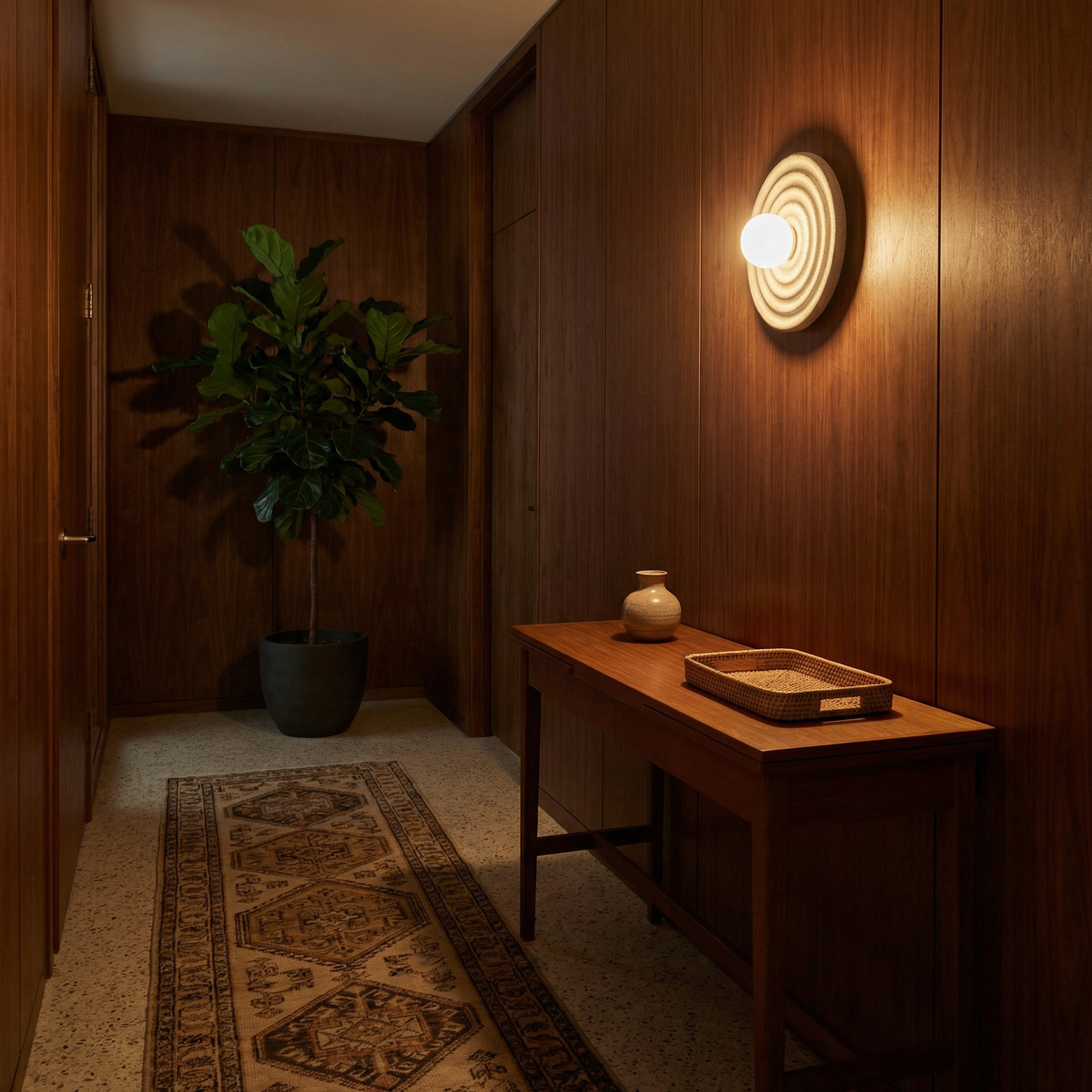 Economische LED Wandlamp Elegant en Warm – Ondes Lunaires