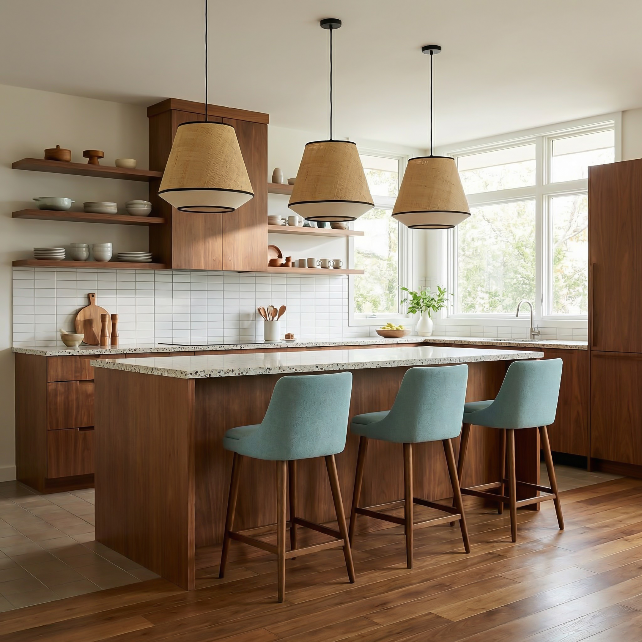 Hanglamp Beige & Bruin Zen – Aruna