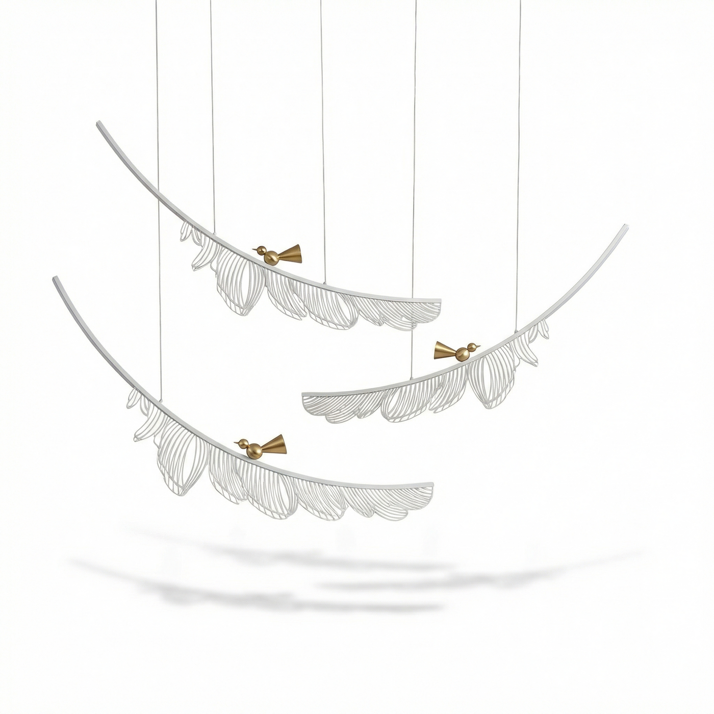 Suspension moderne en métal pour salle à manger – Arionel