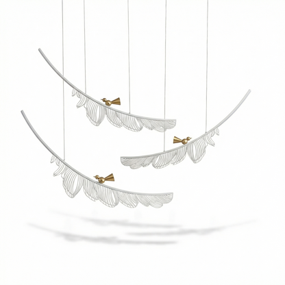Modern metalen hanglamp voor eetkamer – Arionel