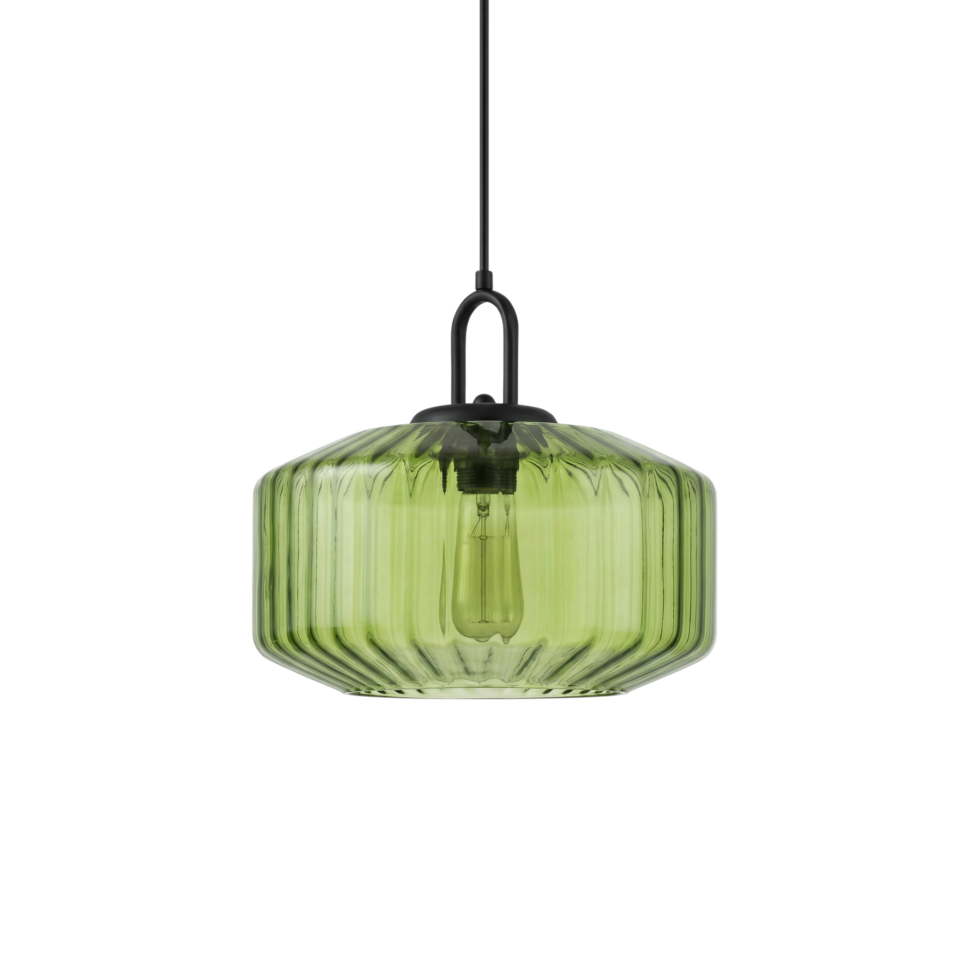 Textuur Glas Hanglamp Vintage Stijl – Tétra