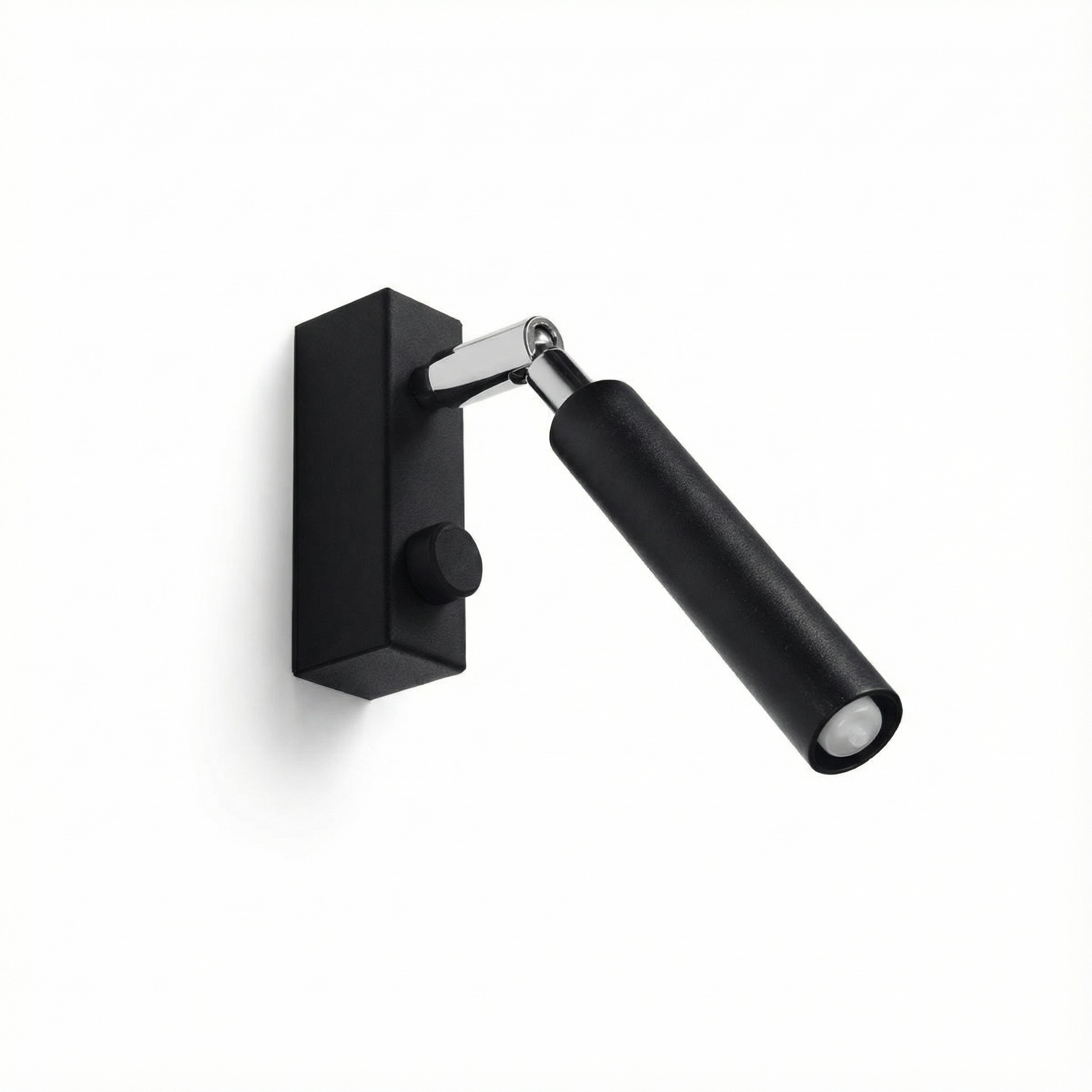 Moderne verstelbare zwarte buiswandlamp – Norythra