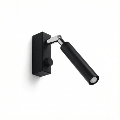 Moderne verstelbare zwarte buiswandlamp – Norythra
