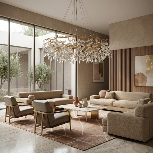 Lustre Zeliora vue ambiance | Luxarmonie