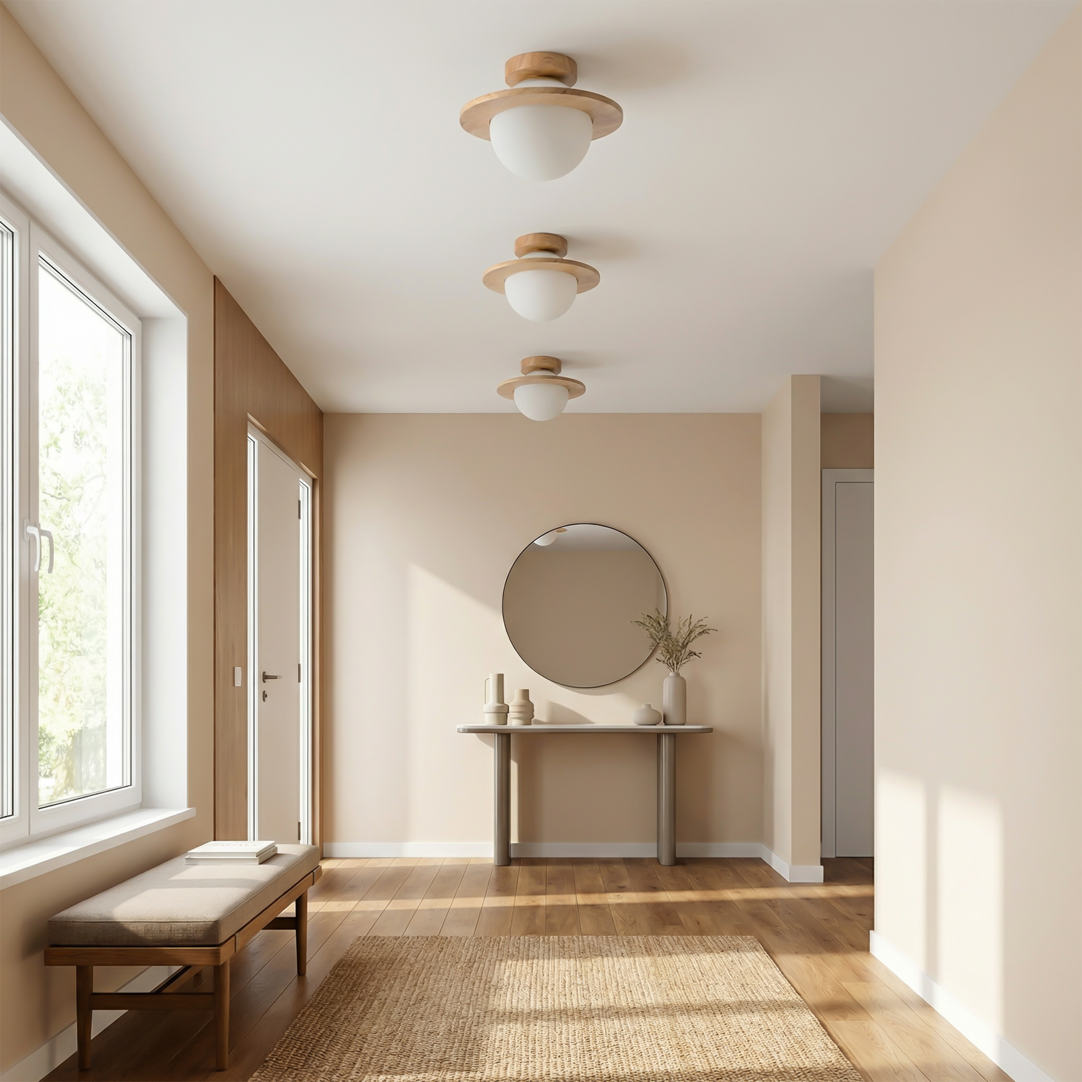 LED plafondlamp matschaal gebalanceerde straling – Eclisio