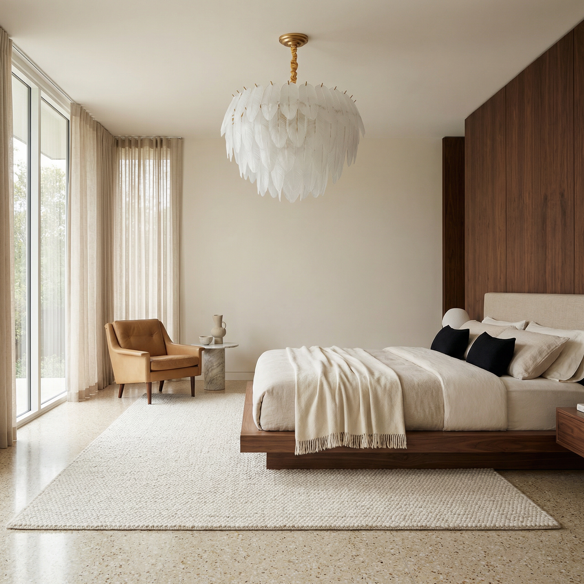 Moderne Kroonluchter Glanzende Metalen Afwerking – Tylma