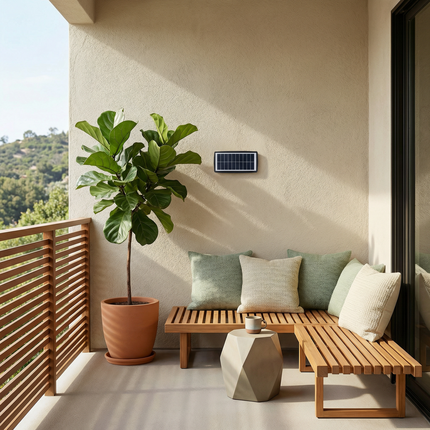 Zonne-LED Wandlamp Dubbele Lichtstraal Buitenverlichting – Solarix