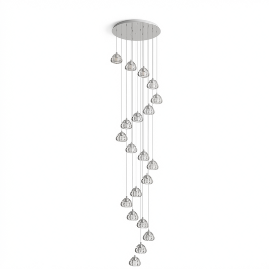 Lustre en Cristal Moderne pour Salon – Cristario