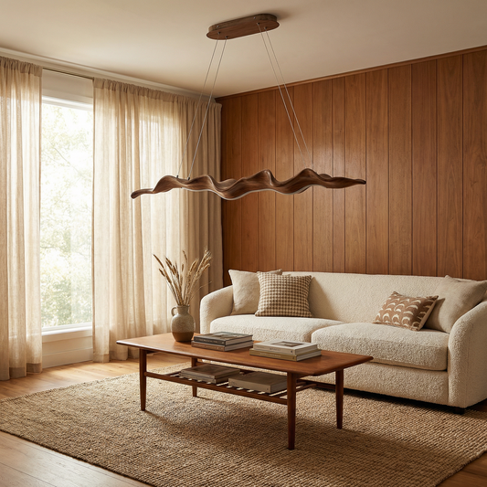 Modern en verfijnde gesmede ijzeren hanglamp – Calypso