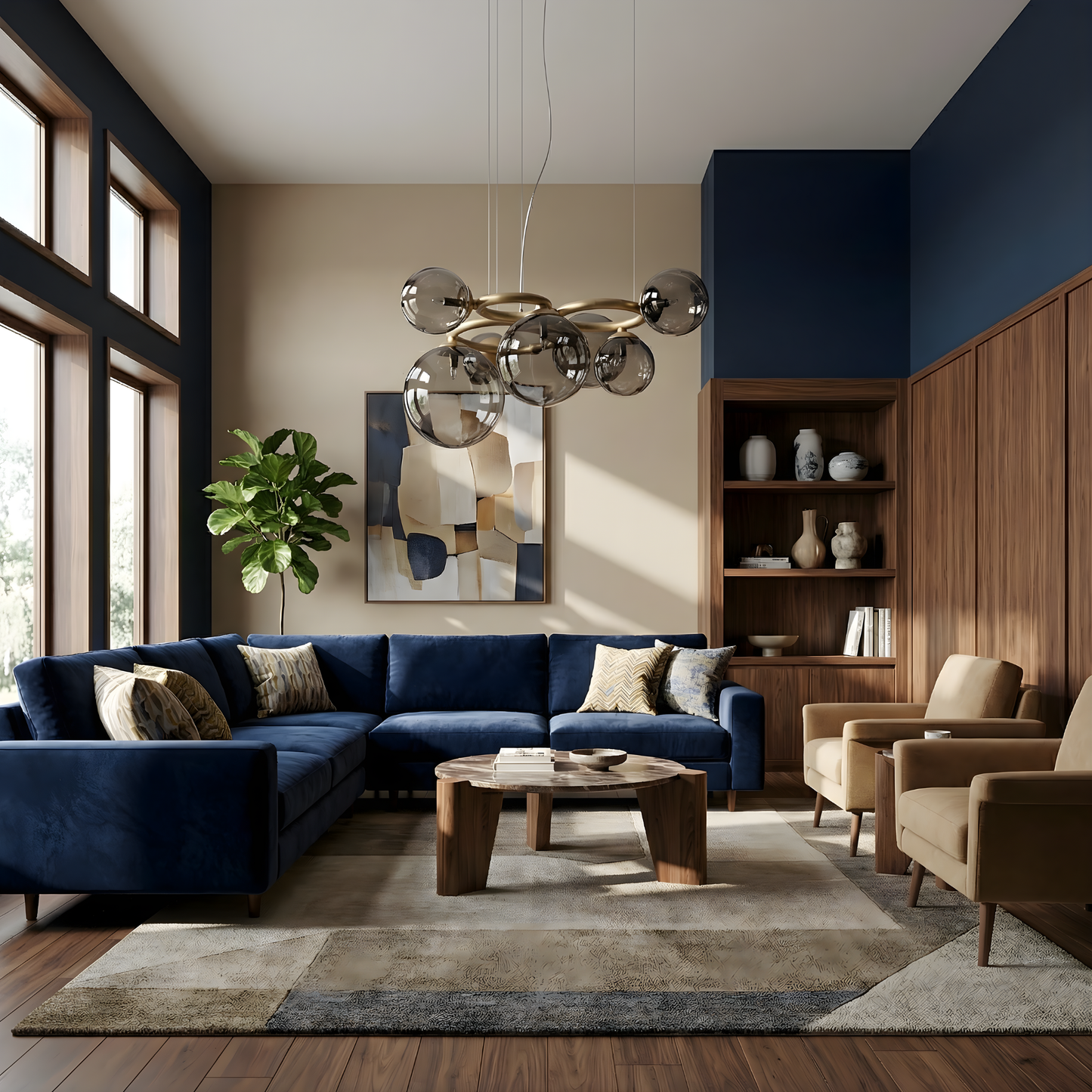 Moderne LED Hanglamp voor Woonkamer en Eetkamer – Ciranelle